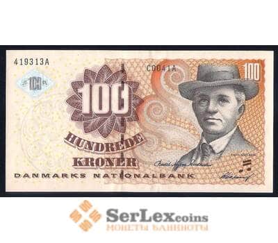 Дания банкнота 100 крон 2004 Р61 aUNC арт. 42653