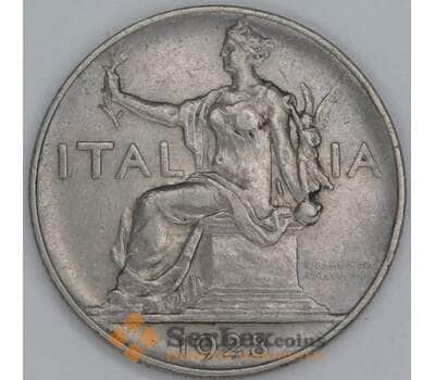 Италия 1 лира 1928 КМ62 XF арт. 56274