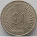 Монета Сингапур 1 доллар 1973 КМ6 UNC (J05.19) арт. 16873