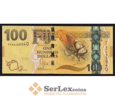 Фиджи 100 долларов 2013 Р119 UNC арт. 52067