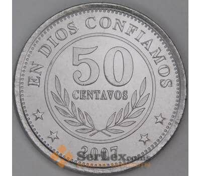Никарагуа 50 сентаво 2007 КМ88b UNC арт. 54149