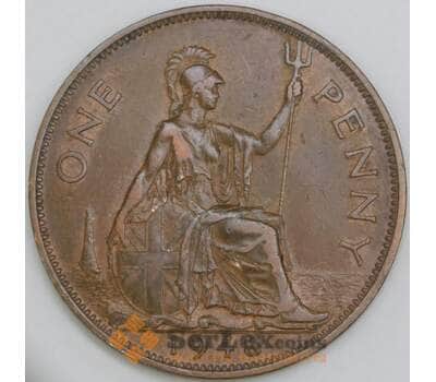 Великобритания 1 пенни 1948 КМ845 XF арт. 56220