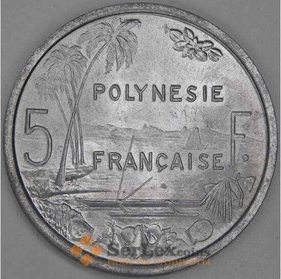Французская Полинезия 5 франков 1965 КМ4 UNC арт. 16652 Французская Полинезия 5 франков 1965 КМ4 UNC арт. 16652