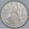 Канада 10 центов 1975 КМ77 VF арт. 56570