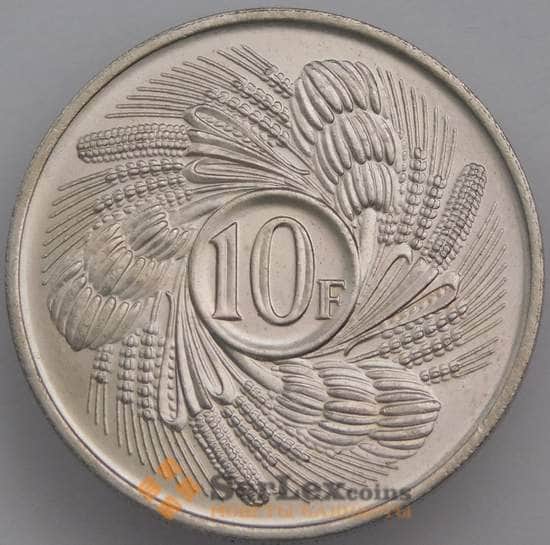 Бурунди 10 франков 1968 КМ17 UNC ФАО арт. 39836