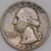 США монета 1/4 доллара 1958 D КМ164 XF арт. 43143