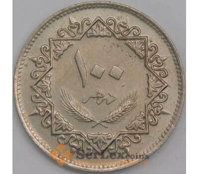 Ливия 100 дирхам 1979 КМ23 AU арт. 41801