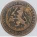 Нидерланды 2 1/2 цента 1877 КМ108 F арт. 56465