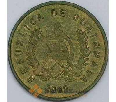 Гватемала 1 сентаво 1990 КМ275 XF арт. 57567