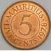 Маврикий 5 центов 1978 КМ34 UNC арт. 56393