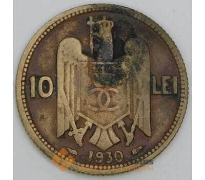 Румыния 10 лей 1930 КМ49 F арт. 56179
