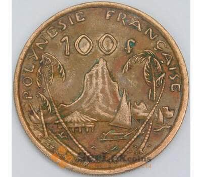 Французская Полинезия 100 франков 2005 КМ14 XF арт. 56782