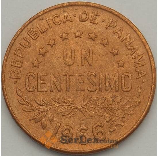 Панама 1 сентесимо 1966 AU КМ22 (J05.19) арт. 18683