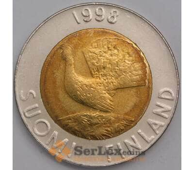 Финляндия монета 10 марок 1998 КМ77 aUNC арт. 41427