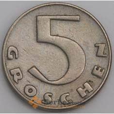 Австрия монета 5 грошей 1931 КМ2846 XF арт. 46126