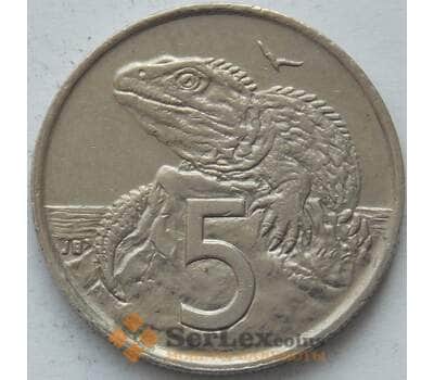 Монета Новая Зеландия 5 центов 1999 КМ116 XF (J05.19) арт. 17260