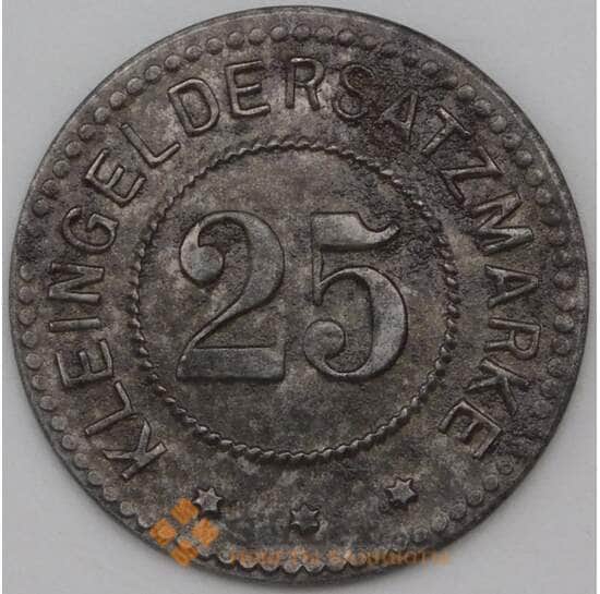 Германия Нотгельд 25 пфеннигов 1917 Белгерн арт. 23644