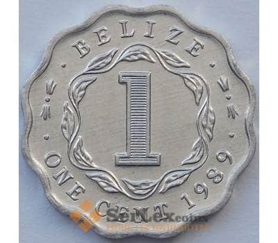 Монета Белиз 1 цент 1989 КМ33а UNC (J05.19) арт. 17476