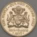 Монета Гайана 50 центов 1977 КМ41 XF (n17.19) арт. 19998