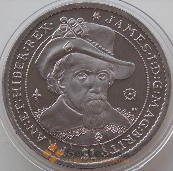 Британские Виргинские острова 1 доллар 2006 Король Джеймс Стюарт арт. 13761