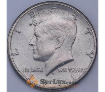 Монета США 1/2 доллара 1971 D КМА202b AU арт. 23872