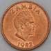 Монета Замбия 2 нгвее 1982 КМ10а aUNC арт. 27009