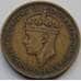 Монета Британская Западная Африка 1 шиллинг 1940 КМ23 VF арт. 7290
