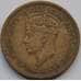 Монета Британская Западная Африка 1 шиллинг 1949 КМ23 VF арт. 7291