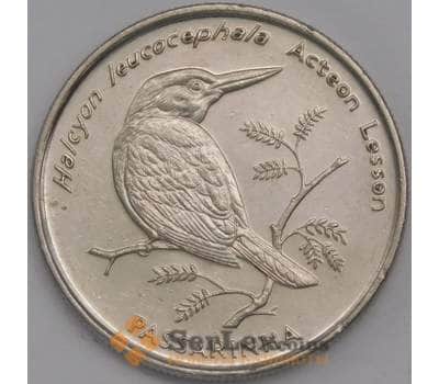 Кабо-Верде монета 10 эскудо 1994 КМ29 Птицы - Сероголовая альциона арт. 42050