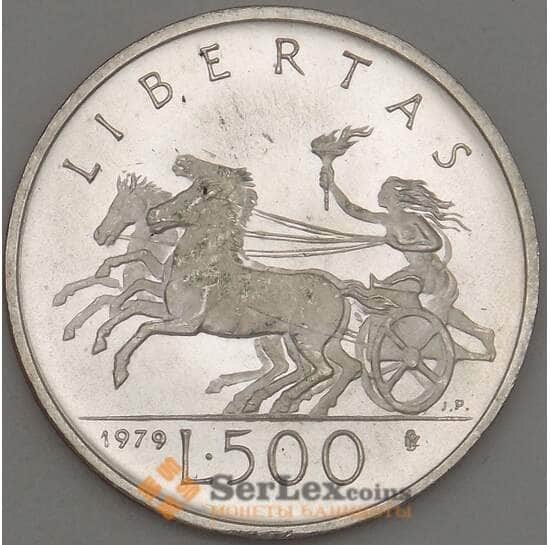 Сан-Марино 500 лир 1979 КМ97 Proof (n17.19) арт. 21383