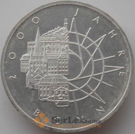 Германия 10 марок 1989 D КМ172 Proof 2000 лет городу Бонн арт. 11655