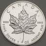 Канада 5 долларов 1991 КМ187 BU Кленовый лист (n17.19) арт. 21667