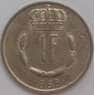 Люксембург 1 франк 1968 КМ55 UNC арт. 39381