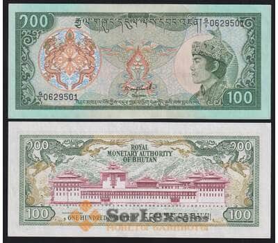 Бутан 100 нгултрум ND 1986 Р18а UNC арт. 53076