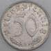 Германия монета 50 пфеннигов 1941 B КМ96 VF  арт. 46096