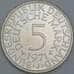 Германия 5 марок 1971 J КМ112 UNC арт. 56818