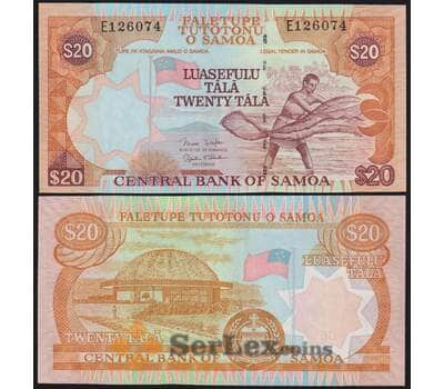 Самоа банкнота 20 тала 2005 Р35b UNC арт. 48578