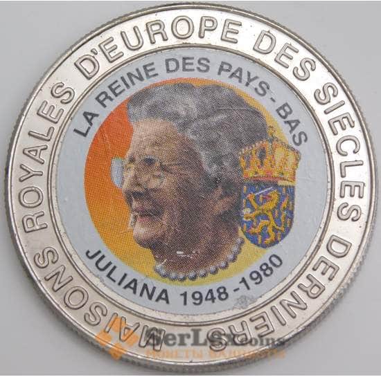 Республика Конго монета 5 франков 1999 КМ73 Proof арт. 45857