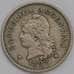 Монета Аргентина 10 сентаво 1898 КМ35 VF арт. 38992