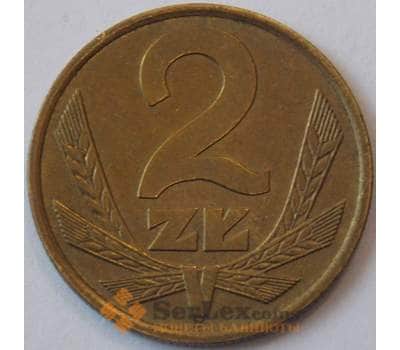 Монета Польша 2 злотых 1976 Y80.1 XF (J05.19) арт. 17841