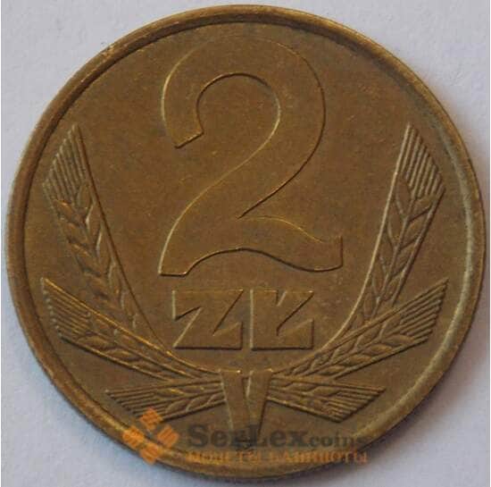 Польша 2 злотых 1976 Y80.1 XF (J05.19) арт. 17841