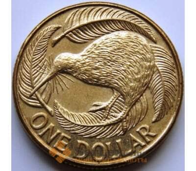 Монета Новая Зеландия 1 доллар 1999-2015 КМ120 aUNC арт. 7304