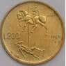 Сан-Марино 200 лир 1983 КМ152 aUNC Ядерная угроза арт. 41576