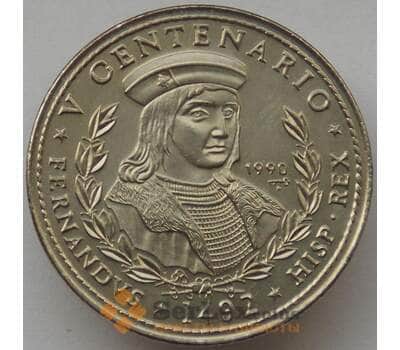 Монета Куба 1 песо 1990 КМ306 UNC  арт. 14246