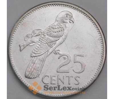 Сейшельские острова монета 25 центов 1993 КМ49а AU арт. 42181