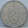 Норвегия монета 5 крон 1978 КМ420 XF  арт. 16359