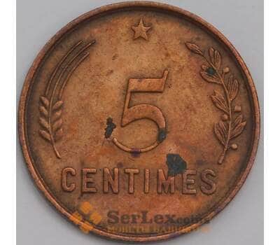 Монета Люксембург 5 сантимов 1930 КМ40 XF  арт. 39225