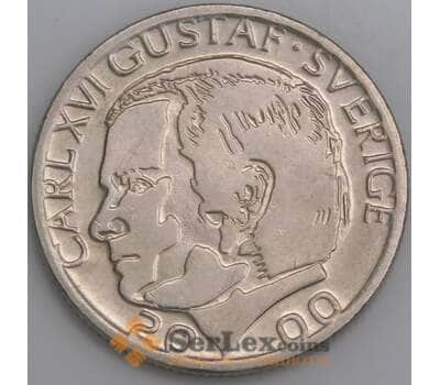 Монета Швеция 1 крона 2000 КМ852 UNC арт. 39521