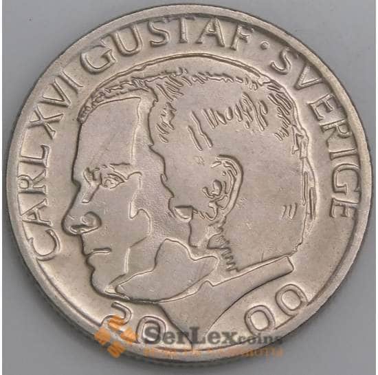 Швеция монета 1 крона 2000 КМ852а UNC арт. 39521