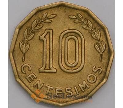 Монета Уругвай 10 сентесемо 1976 КМ66 AU арт. 40681